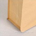 Custom Logo Printed Stand-Up Ziplock Kraft Paper Bags